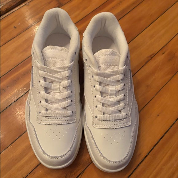 White Reebok Shoes - Picture 2 of 5